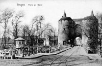 postkaart van Brugge Porte de Gand