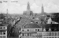 postkaart van Brugge Les Trois Tours