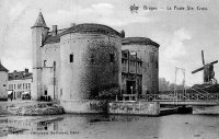 postkaart van Brugge La Porte Ste Croix