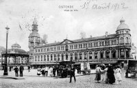 postkaart van Oostende Hôtel de Ville