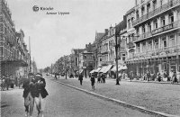 postkaart van Knokke Avenue Lippens