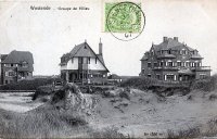 postkaart van Westende Groupe de villas