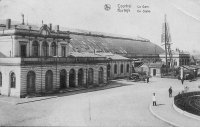 postkaart van Kortrijk La Gare