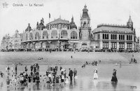 carte postale ancienne de Ostende Le Kursaal
