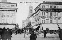 postkaart van Brugge Rue Sud du Sablon