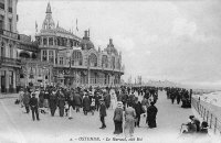 carte postale ancienne de Ostende Le Kursaal, côté Est