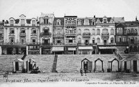 postkaart van Heist Digue Centrale - Hôtel du Lion d'Or