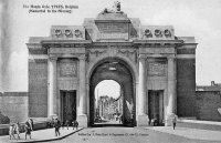 postkaart van Ieper The Menin Gate (Memorial to the Missing)