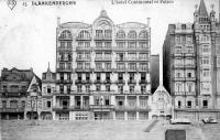 carte postale ancienne de Blankenberge L'hôtel Continental et Palace