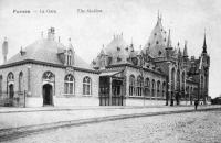 postkaart van Veurne La Gare