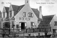 carte postale ancienne de La Panne Taverne flamande - In de Klok
