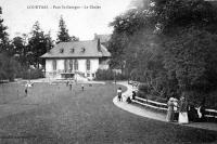 carte postale ancienne de Courtrai Parc St Georges - Le Châlet