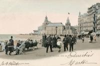 carte postale ancienne de Ostende Le Kursaal, côté de l'ouest