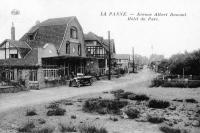 carte postale ancienne de La Panne Avenue Albert Dumont - Hôtel du Parc
