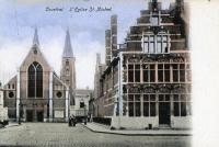 postkaart van Kortrijk L'église St-Michel