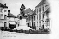 postkaart van Kortrijk Monument Jean Palfyn