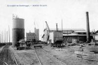 carte postale ancienne de Zeebruges Atelier du port