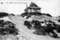 carte postale ancienne de Saint-Idesbald Chalet panoramique - Toboggan