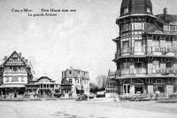 postkaart van De Haan La grande Avenue postkaart van De Haan La grande Avenue