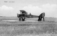 carte postale ancienne de Avion Evere - Avion militaire