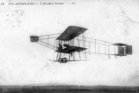 carte postale ancienne de Avion L'Aéroplane Farman