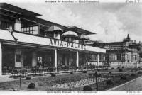 postkaart van Vliegvelden Haren - Aéroport de Bruxelles - Hôtel-Restaurant Avia-Palace