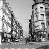 Bruxelles Rue des Fripiers au niveau de la rue Marché aux herbes