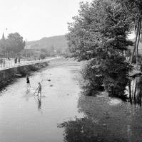 Belvaux Jeux dans la rivière à hauteur de la rue du Hambeau