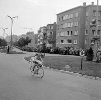  Le critérium du tour de France à Woluwe en 1960 (avenue de Brocqueville)