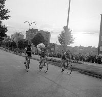 Woluwe St Lambert Le critérium du tour de France à Woluwe en 1960 (avenue de Brocqueville)