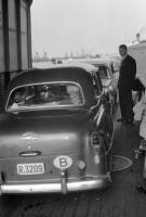  Opel Olympia rekord 1954 sur le bateau vers l'Angleterre
