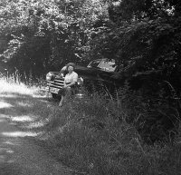 Sur la route vers Nancy Pontiac 1947